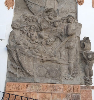 Retablo Petreo 1 vuelta al mundo – Elcano y Los Supervivientes