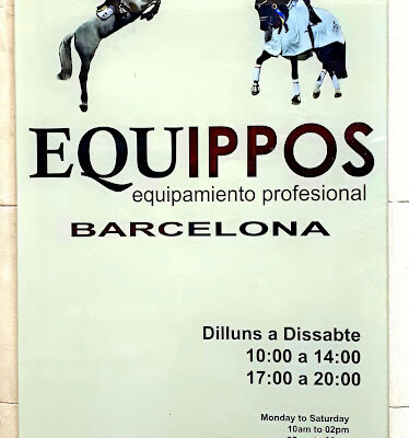Equippos – Tack Shop – Barcelona